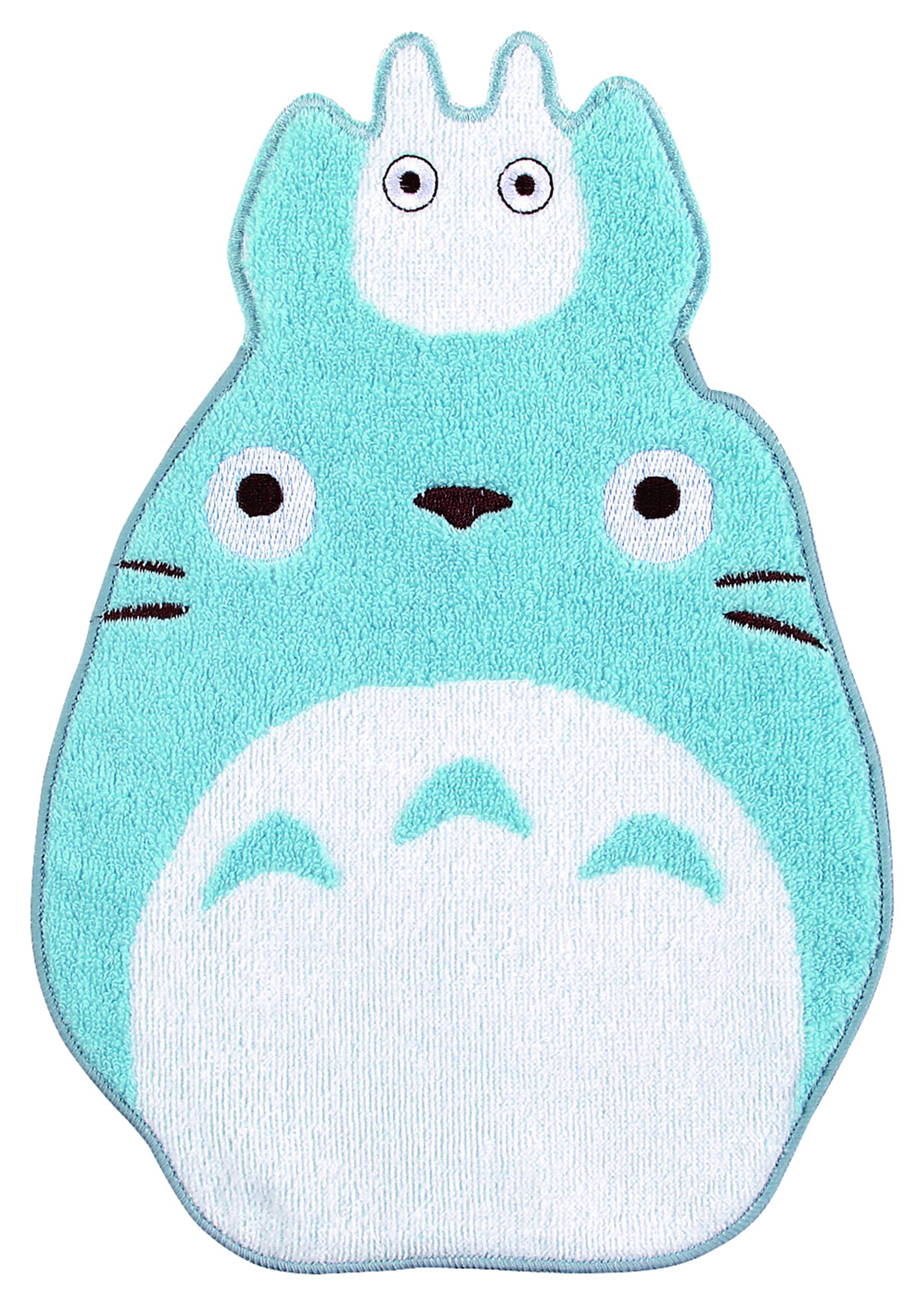 Marushin Towel Totoro Totoro Die Cut mini Towel (Blue) "My Neighbor Totoro" (Studio Ghibli)