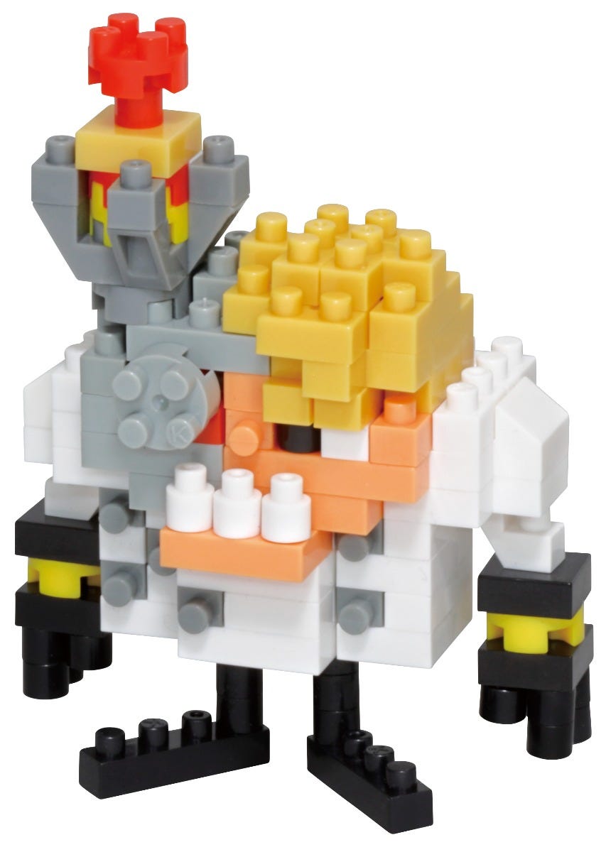 Nanoblock Character Collection Series, Dr. N.Gin 'Crash Bandicoot'