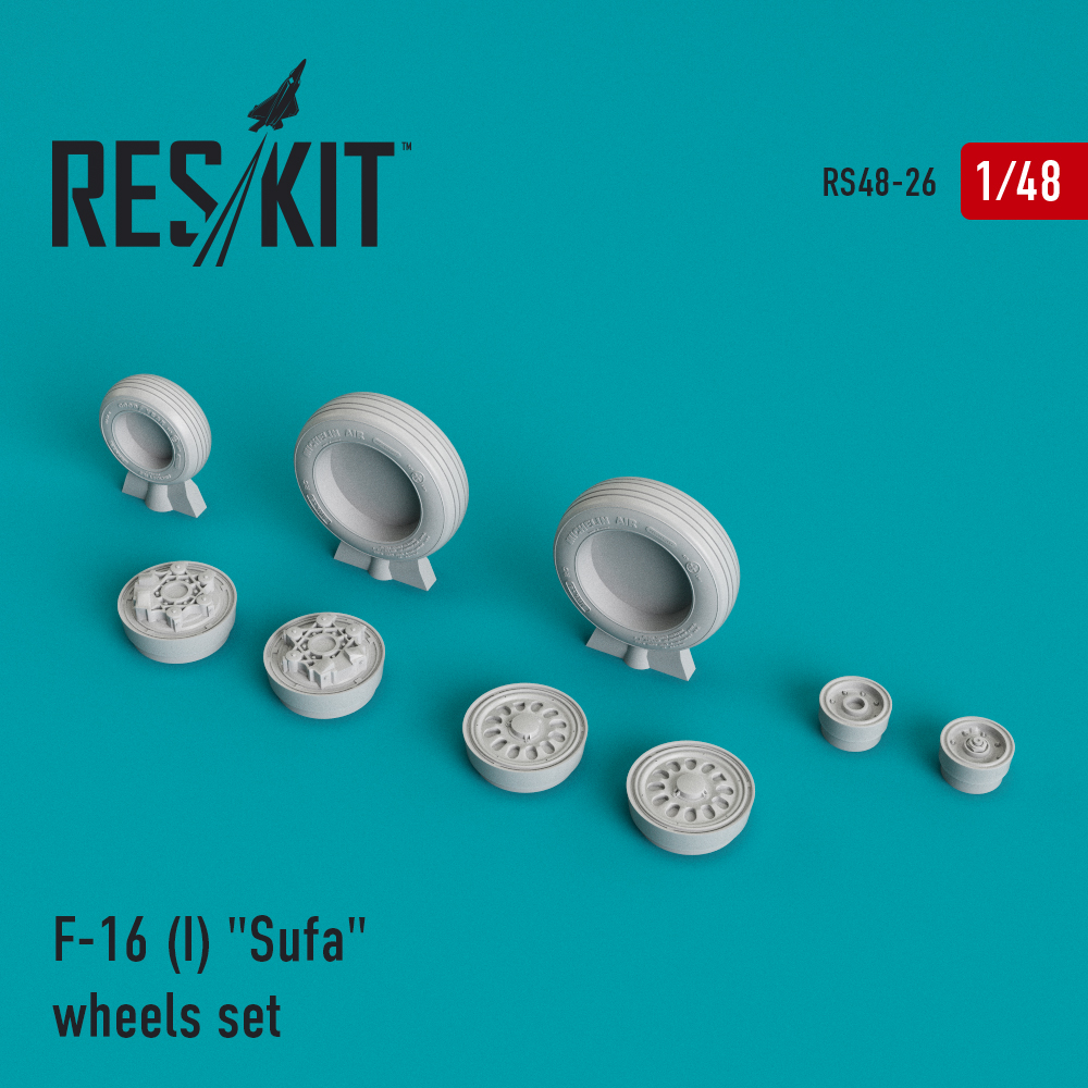 Res/Kit F-16 (I) 'Sufa' wheels set