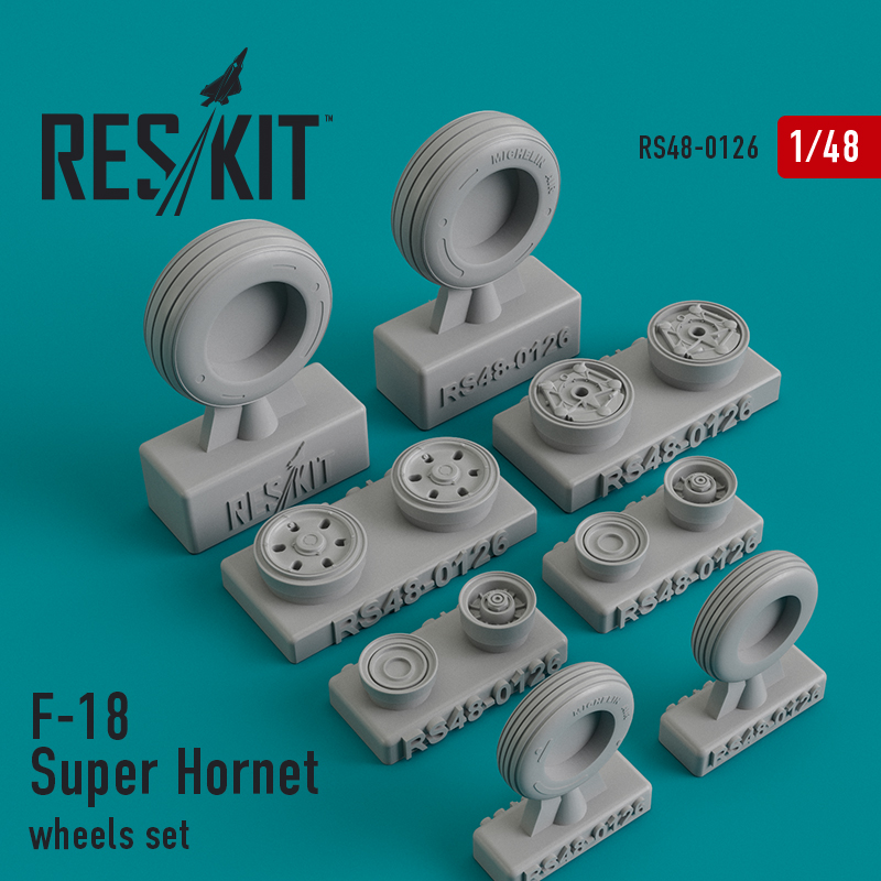 Res/Kit F-18 Super Hornet wheels set