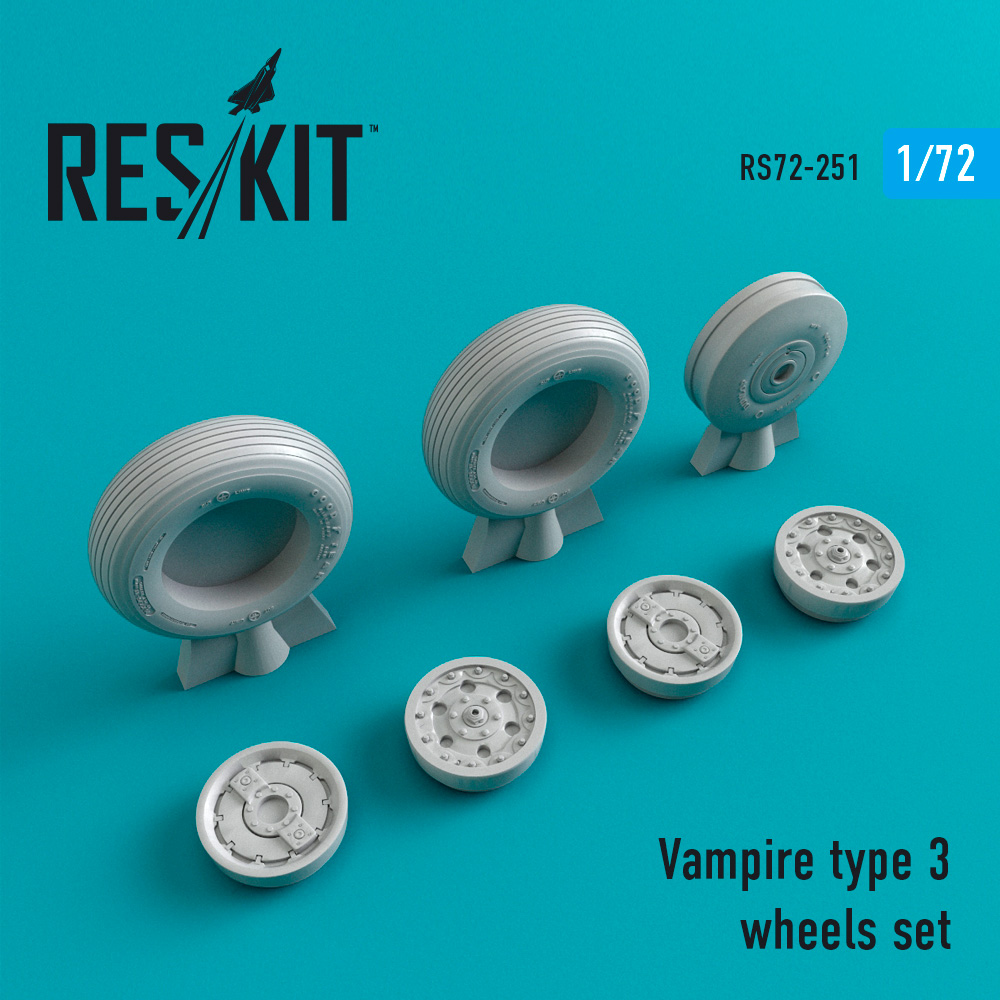 Res/Kit Vampire type 3 wheels set