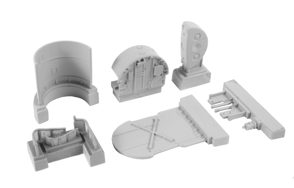 CMK 1/48 Tempest Fuselage Fuel and Oil Tanks