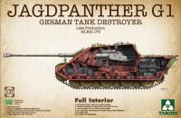 Takom 1/35 Jagdpanther G1 German Tank Destroyer Late Production Sd.Kfz.173 Full Int.